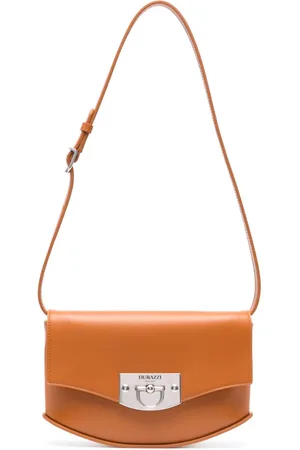 Durazzi Milano Borsa a spalla con logo inciso