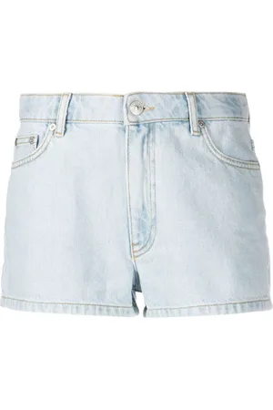 Chiara Ferragni Shorts denim con ricamo