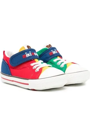 Miki House Sneakers con design color-block