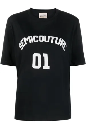 SEMICOUTURE T-shirt con stampa