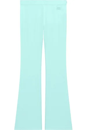 Courrèges Pantaloni svasati a vita bassa