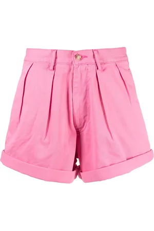 Denimist Shorts con pieghe