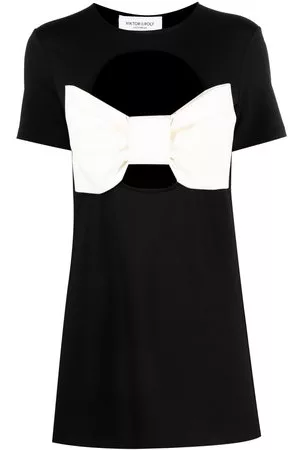 Viktor & Rolf Donna Vestiti sexy - Abito corto con fiocco - Nero