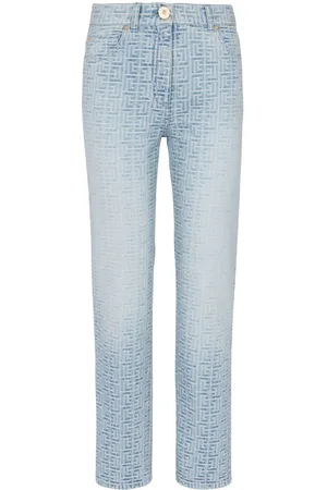 Balmain Jeans a vita alta