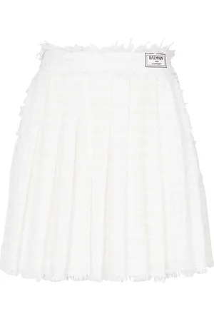 Balmain Minigonna plissettata