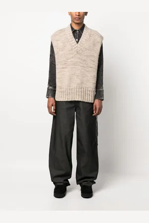 RAF SIMONS Pantaloni a gamba ampia
