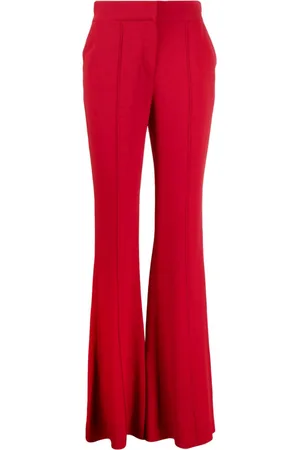 Elie saab Pantaloni svasati a vita alta