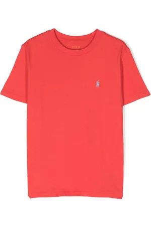 Ralph Lauren Polo - T-shirt con ricamo Polo Pony - Rosso