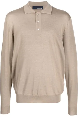 LARDINI Polo a maniche lunghe