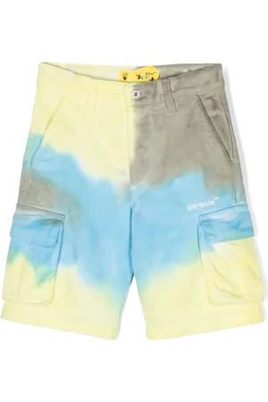 OFF-WHITE Cargo con fantasia tie-dye