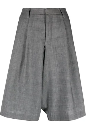 R13 Shorts sartoriali al ginocchio