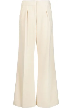 Jacquemus Pantaloni svasati a gamba ampia