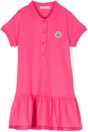 Moncler Abito modello polo con applicazione