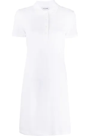 Lacoste Abito a maniche corte con colletto stile polo