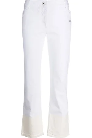 OFF-WHITE Jeans con orlo a contrasto