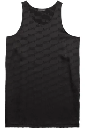 Balenciaga Canotta con monogramma BB