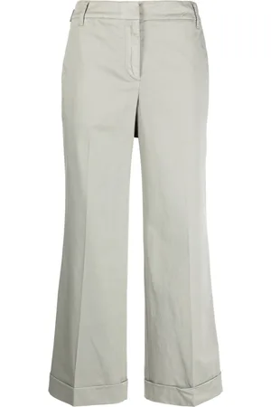 Jacob Cohen Pantaloni crop a gamba ampia