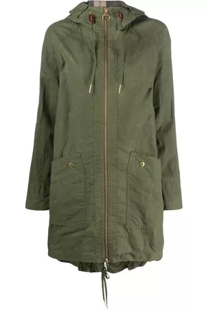 Barbour Donna Giacche a vento - Giacca impermeabile Clevedon - Verde