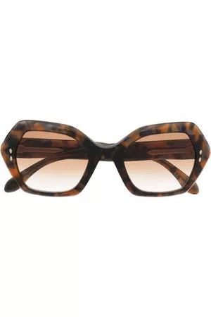 Isabel Marant Donna Occhiali da sole - Occhiali da sole geometrici - Marrone