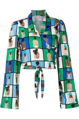 AMIR SLAMA Blusa con stampa