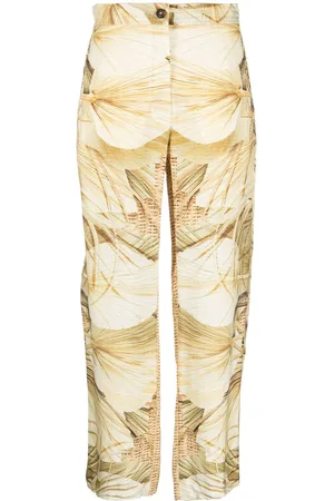 FAY Pantaloni dritti con stampa