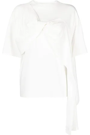 GOEN.J T-shirt con dettaglio attorcigliato