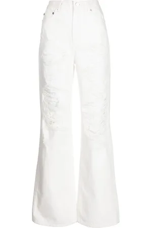 GOEN.J Jeans dritti a vita alta