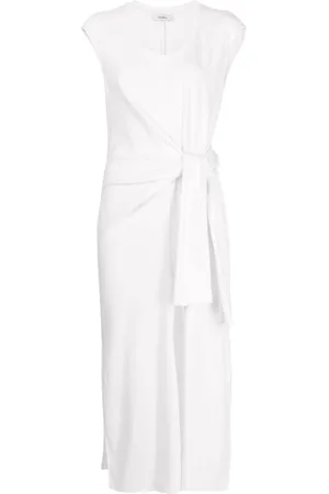 GOEN.J Abito midi con design a incrocio