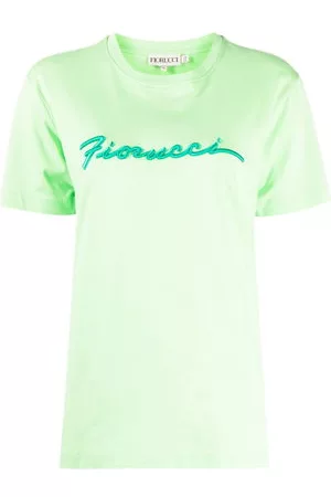 Fiorucci Donna T-shirt - T-shirt con ricamo - Verde