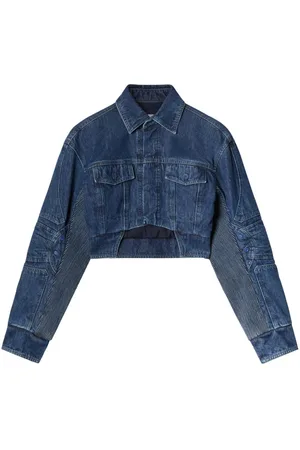 OFF-WHITE Giacca denim con dettaglio cut-out