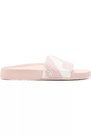 Ralph Lauren Donna Sandali - Sandali slides Audrina con stampa - Rosa