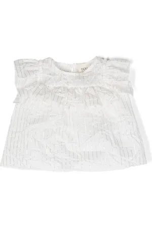 DOUUOD KIDS Blusa con dettaglio a righe