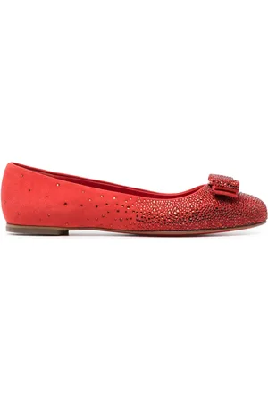 Salvatore Ferragamo Ballerine con strass