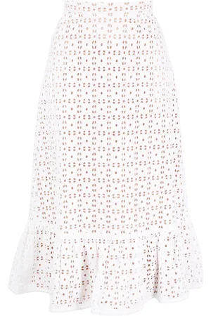 Michael Kors Abito midi con occhielli
