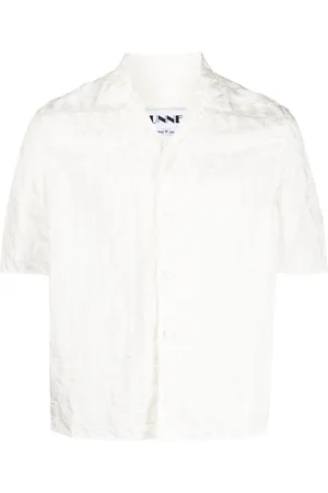 SUNNEI Camicia a maniche corte con monogramma