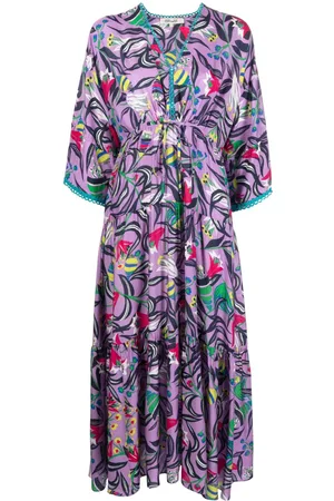 Diane von Furstenberg Abito midi con stampa
