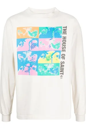 SAINT MXXXXXX T-shirt con stampa grafica