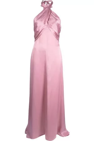 Reformation Donna Abiti da sera - Abito con scollo all'americana - Viola