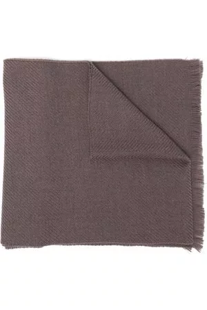 CANALI Uomo Sciarpe - Sciarpa con ricamo - Marrone