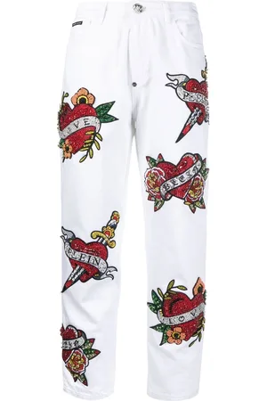 Philipp Plein Jeans mom Love