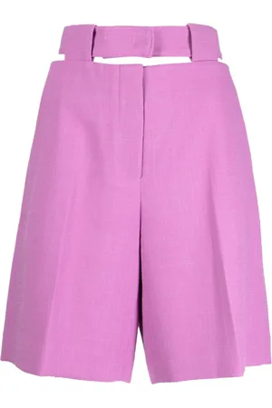 SYSTEM Shorts sartoriali con cut-out