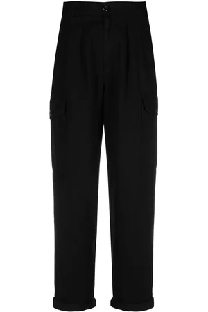 Carhartt Donna Pantaloni a vita alta - Cargo Collins - Nero