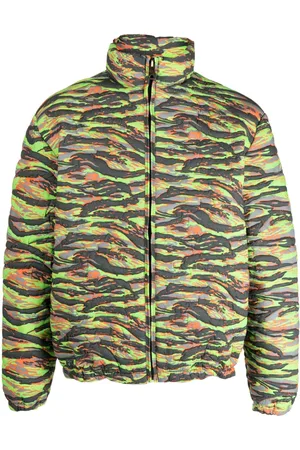 ERL Piumino con stampa camouflage
