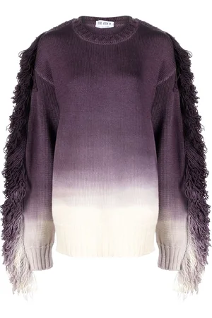 The Attico Maglione Rundie con frange