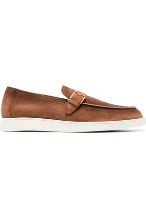 santoni Mocassini Dread con fibbia decorativa