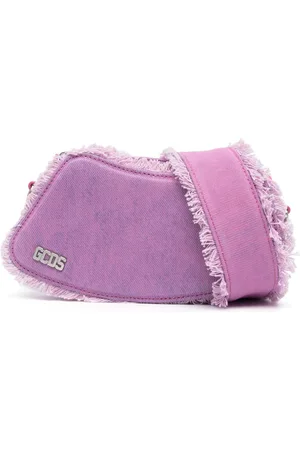 GCDS Borsa a spalla Comma denim