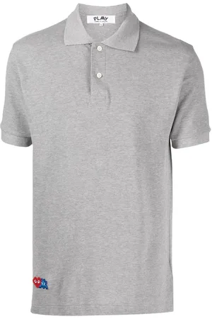 Comme des Garçons Polo con applicazione