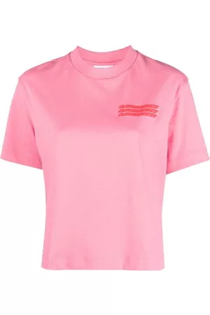 Lacoste Donna T-shirt - T-shirt con stampa - Rosa