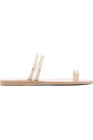 Ancient Greek Sandals Sandali slides Skalida a punta aperta