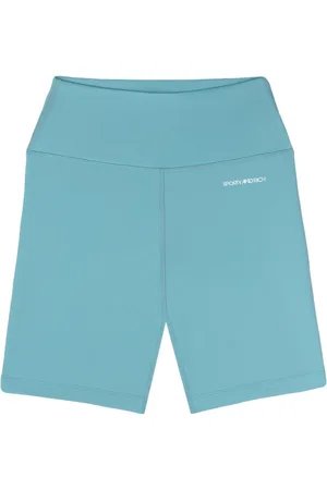 Sporty & Rich Shorts biker con stampa